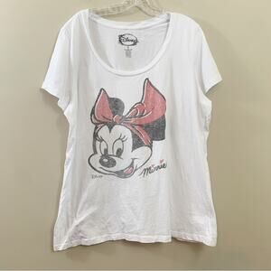 Disney Minnie Mouse White/Red/Black T-Shirt